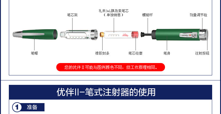 美国礼来优伴笔2代胰岛素注射笔 现货供应胰岛素优伴笔2代