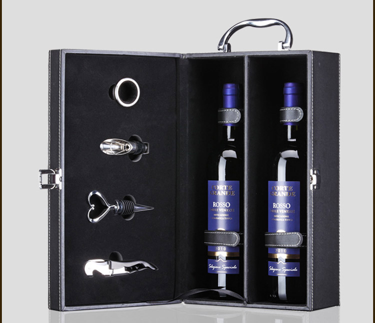 科特干红酒 红酒礼盒 意大利进口葡萄酒 豪华双