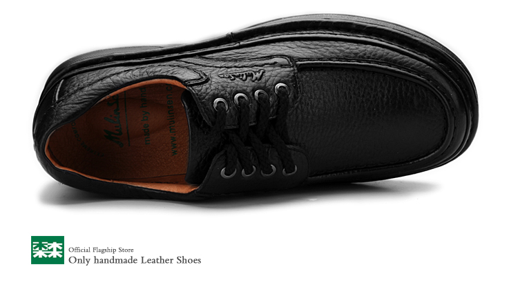 木林森正品商务男鞋性价比 木林森豆豆鞋 男鞋