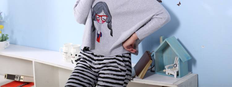 茜<em>靓女</em>人<em>睡衣</em>春夏季女士纯棉短袖哈伦风休闲运
