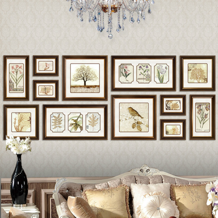 <em>美画</em>高端美式<em>照片</em>墙欧式现代相框创意简约精装