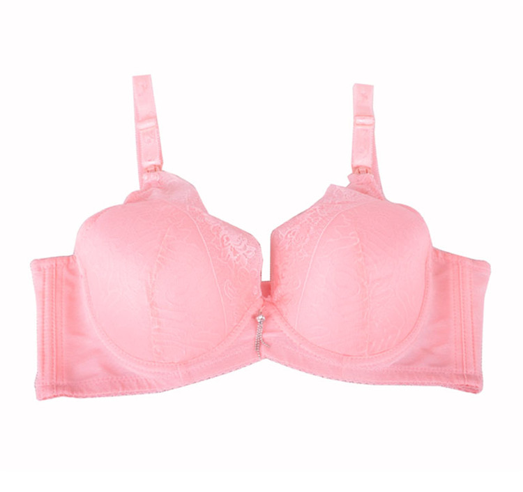 依娜芬 孕妇纯棉 产妇哺乳<em>文胸</em> 防下垂<em>带</em>钢圈 哺