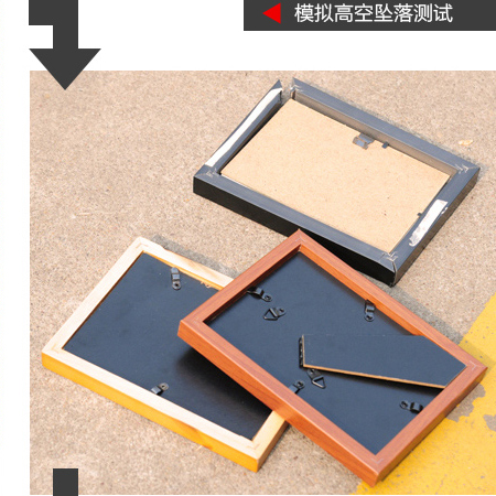 实木相框 欧式照片墙相框墙相片墙创意组合DIY包纸框KBZ12457 原木色 12寸-宜家相框-满2个送无痕钉-可挂墙