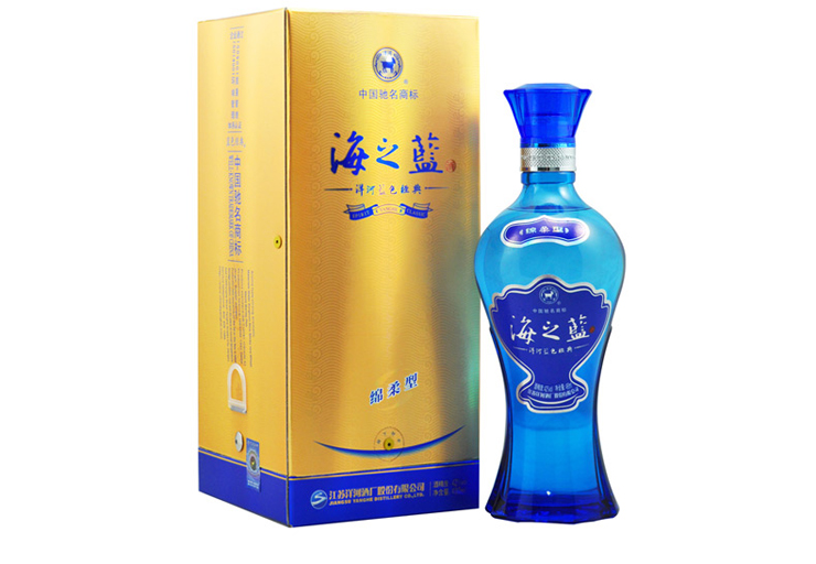 海之蓝42度 480ml绵柔型 洋河蓝色经典