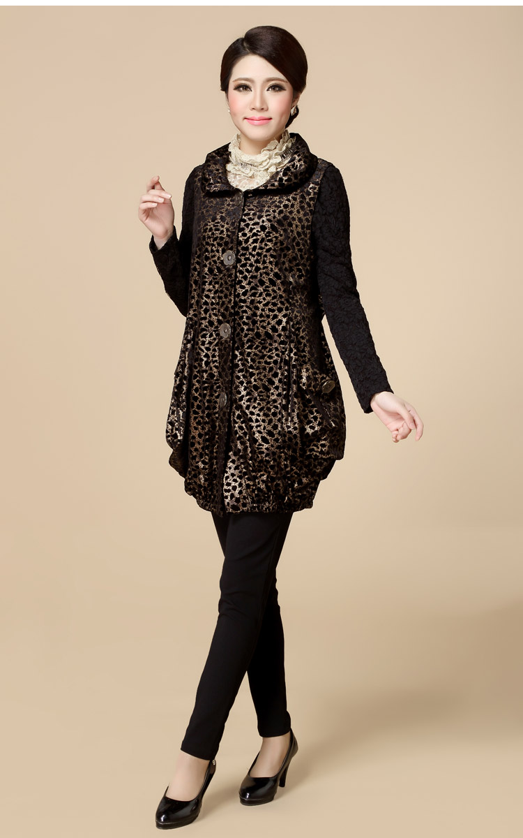 有时候 <em>中老年</em>女装中<em>长款</em>金丝绒<em>马甲</em>外套 <em>时尚</em>