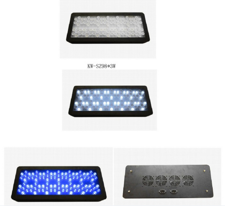 宸华照明LED鱼缸灯 大功率led水族灯照明 77*3 装饰灯 KW-SZ98*3W