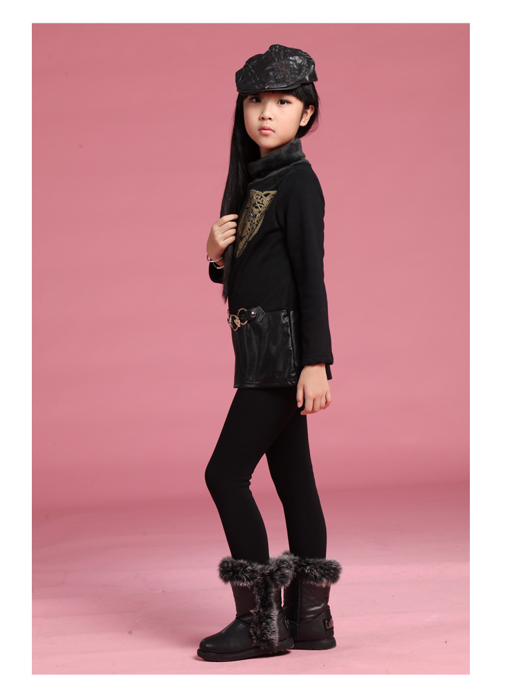 苏歌尔<em>品牌童装</em>2013秋冬新款韩版<em>女童装</em>绒毛