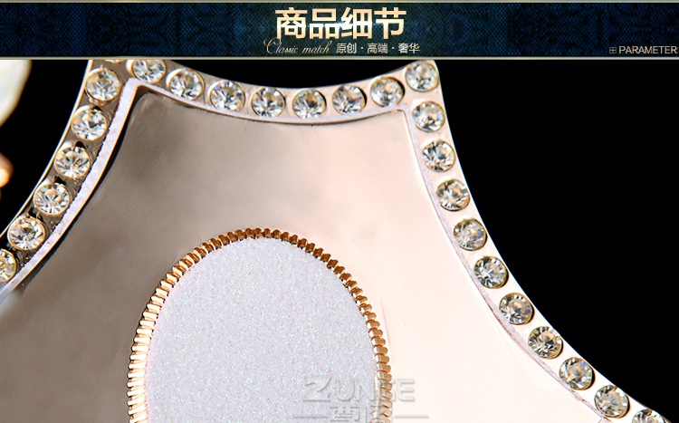
                                        尊阁锌合金壁灯 欧式水晶壁灯108客厅过道蜡烛壁灯卧室灯 标准版2头 2头                