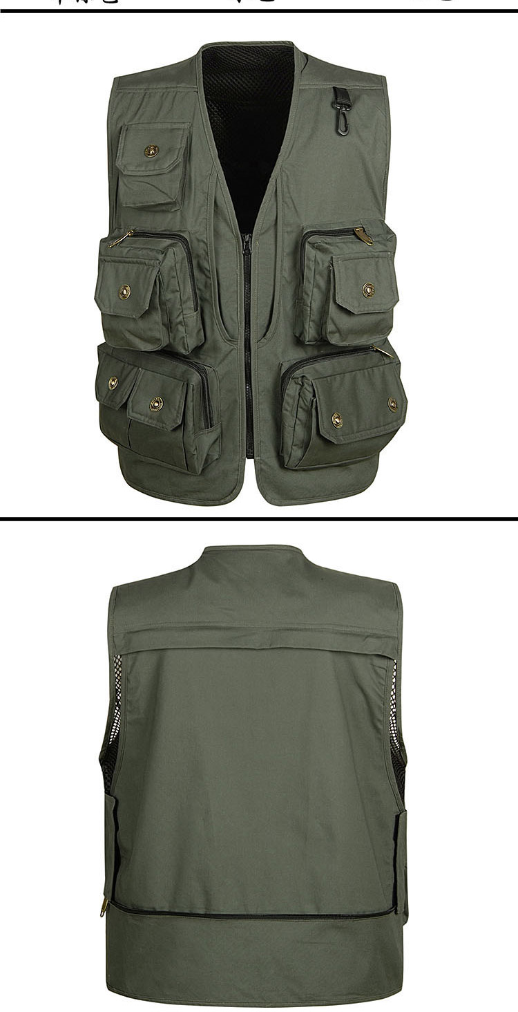 天乐斯威 2014新款多功能户外摄影<em>马甲</em>钓鱼马