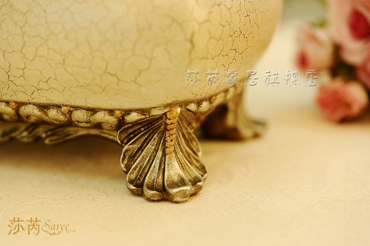 
                                        Saree (莎芮) 复古怀旧 首饰收纳盒  家居装饰摆件                