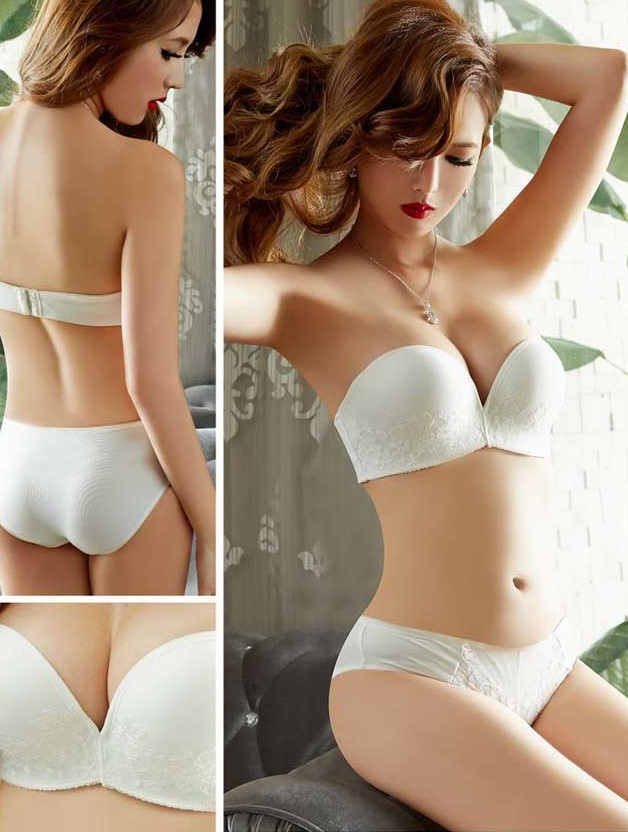 国风情蕾丝女士内衣聚拢调整形贴身舒适<em>文胸</em>套