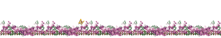 柠檬树 幼儿园小学装饰布置花卉贴画 教室墙壁腰线踏脚线墙贴纸 紫色栅栏 (XY8068) 大