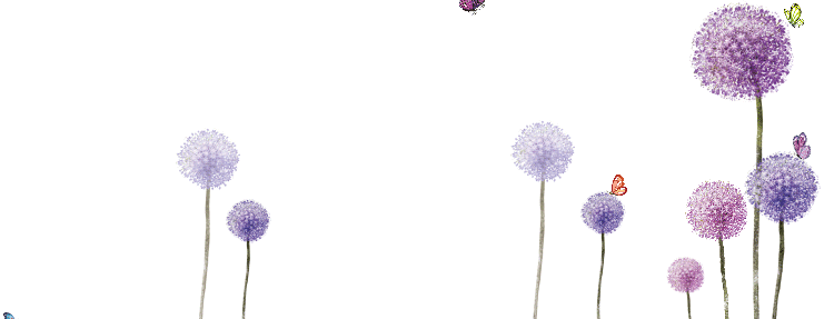 【年终热卖】柠檬树 紫色蒲公英墙贴 卧室浪漫电视背景墙贴纸 家装