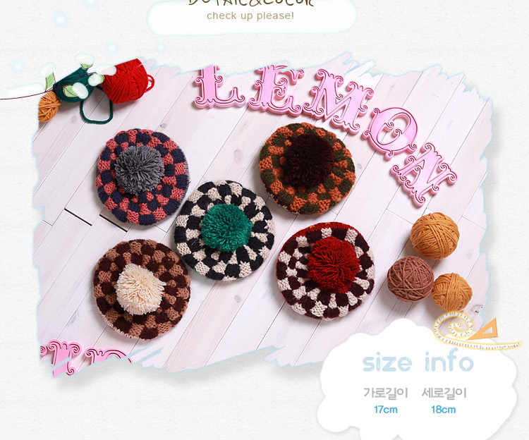 柠檬宝宝(Lemonkid)儿童帽子女男冬 蓝色 高19