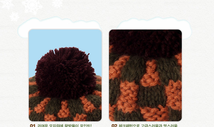 柠檬宝宝(Lemonkid)儿童帽子女男冬 蓝色 高19