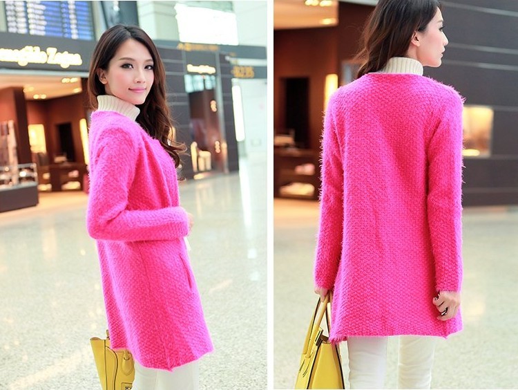 <em>毛线开衫</em>外套性价比 <em>粗毛线</em>外套 女 开衫质量好