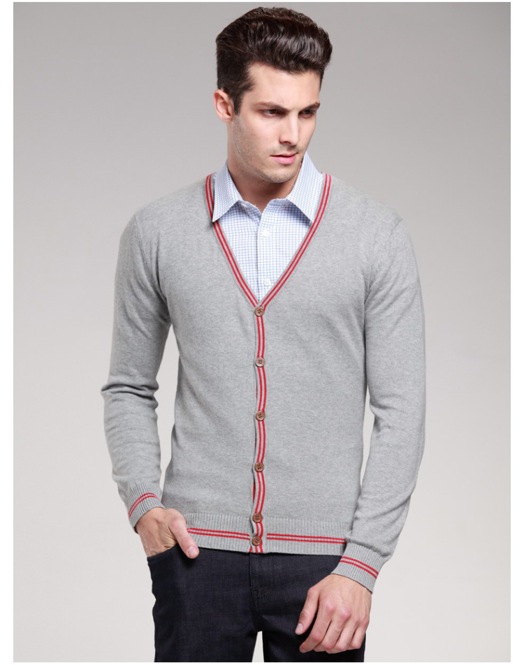 开衫<em>针织</em>衫 <em>男士</em>薄款<em>毛衣外套</em>UZP秋装韩版潮