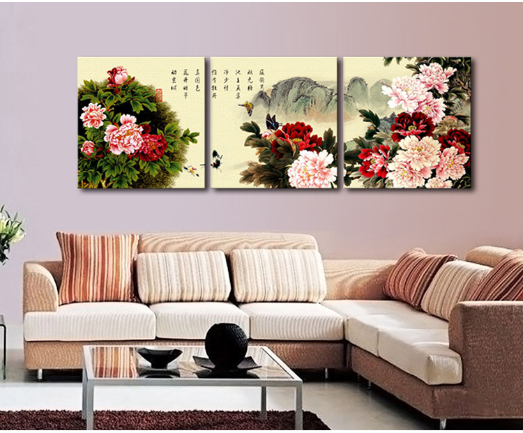 室全室美 现代客厅装饰画墙贴电视沙发背景墙