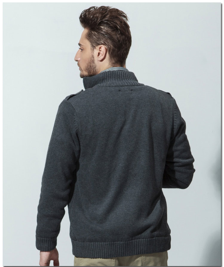 迈锐斯邦德新款<em>织</em>衫男 毛衣男 <em>开衫毛线</em>衣<em>男装</em>