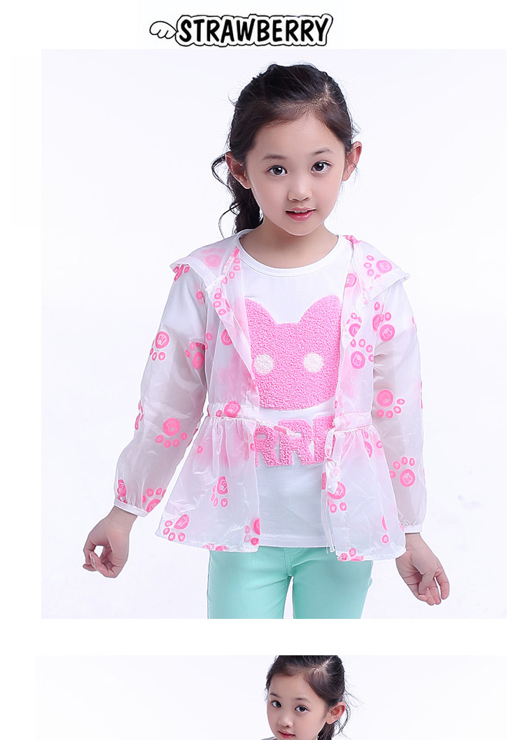 依芙儿(yifuer)<em>女童防晒</em>服童装夏装 2014新款韩