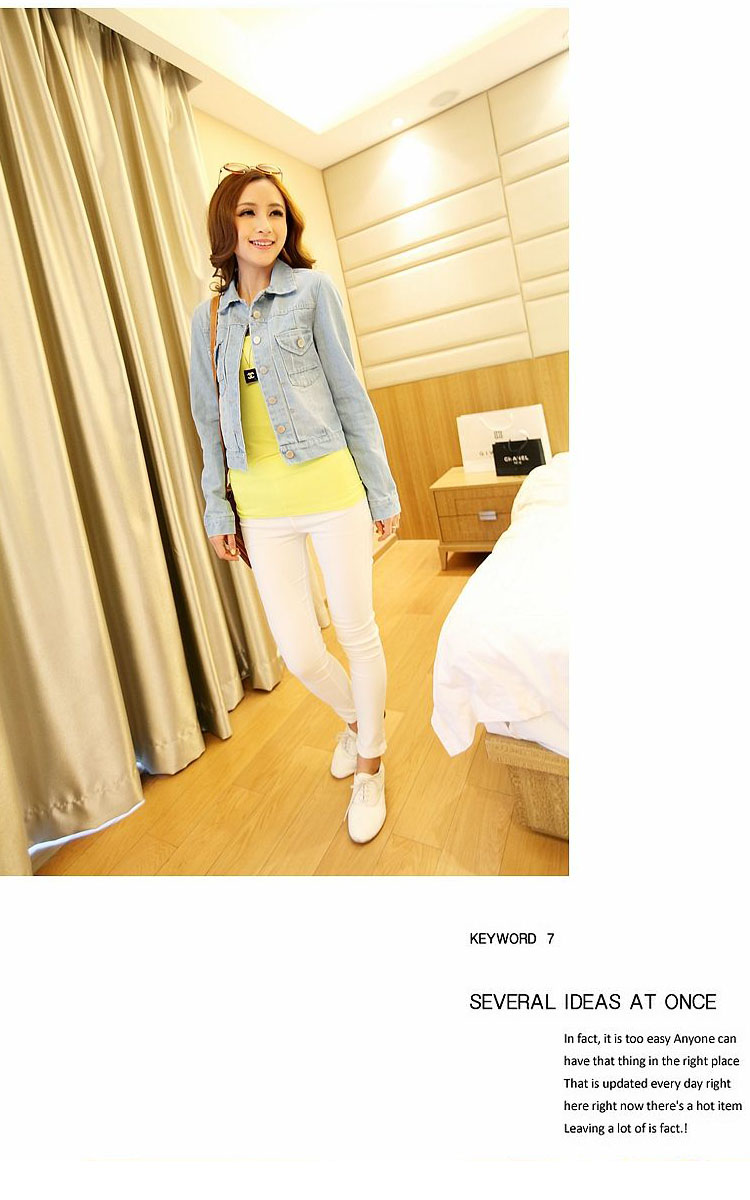 卡熙琳娜 杨幂同款2013秋季新款女装 韩版牛仔