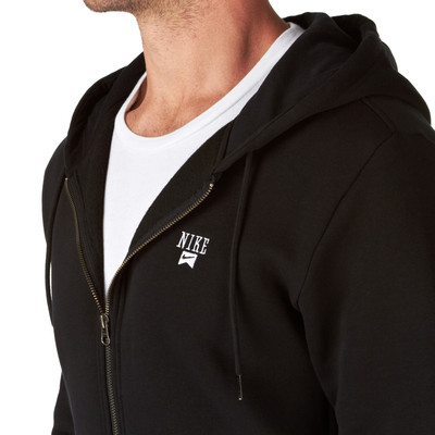 无袖连帽开衫卫衣男 李宁开衫连帽卫衣男