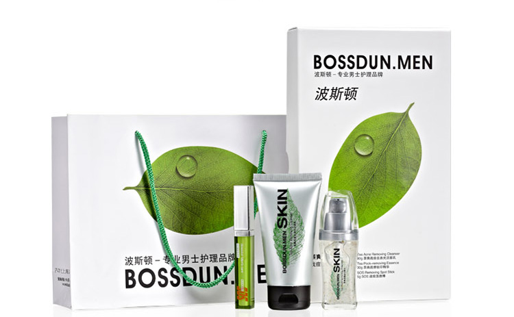 波斯顿男士茶爽水呼吸祛痘套装 男士去痘去痘