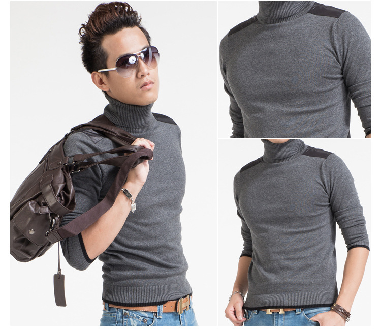 <em>男士</em>高领<em>毛衣韩版潮</em>性价比 男<em>毛衣</em> <em>韩版</em> 潮流质