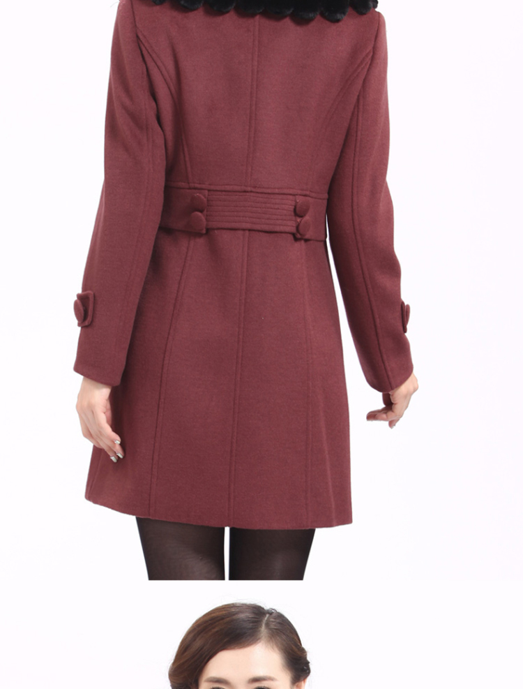 帝尼美奥 中老年女装2013秋冬装中长款中年女