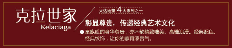 
                                        DADA大达 金丝卧室床头毯 吸水防滑玄关门 棕色 50*80CM                