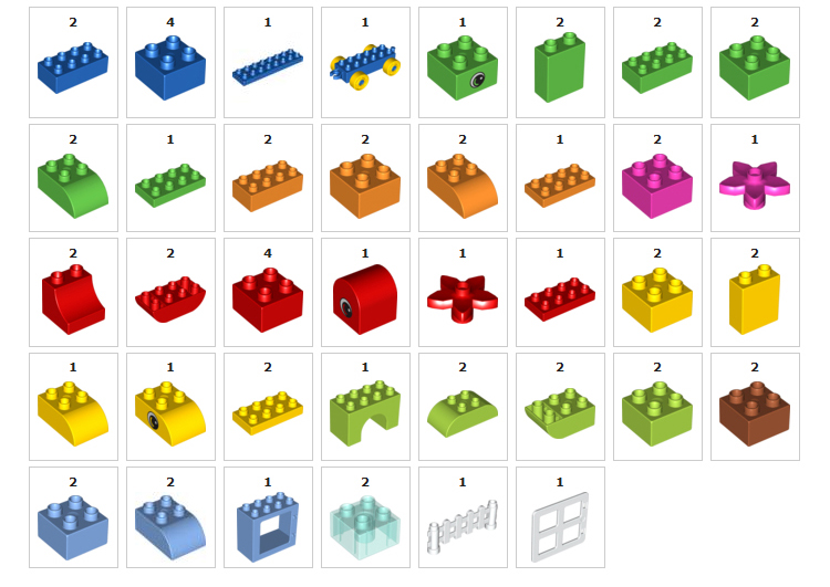 乐高积木价格多少钱