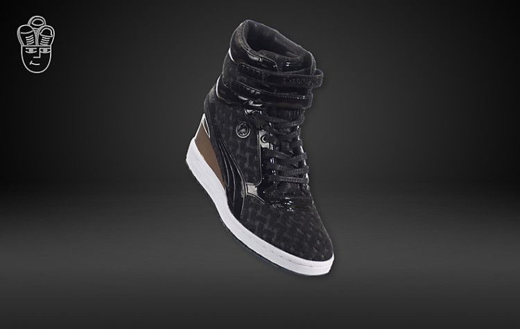 Puma MY-77 Wedge彪马黑标限量女鞋 内增高