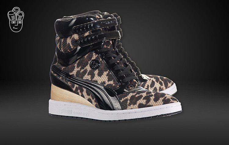 Puma MY-77 Wedge彪马黑标限量女鞋 内增高