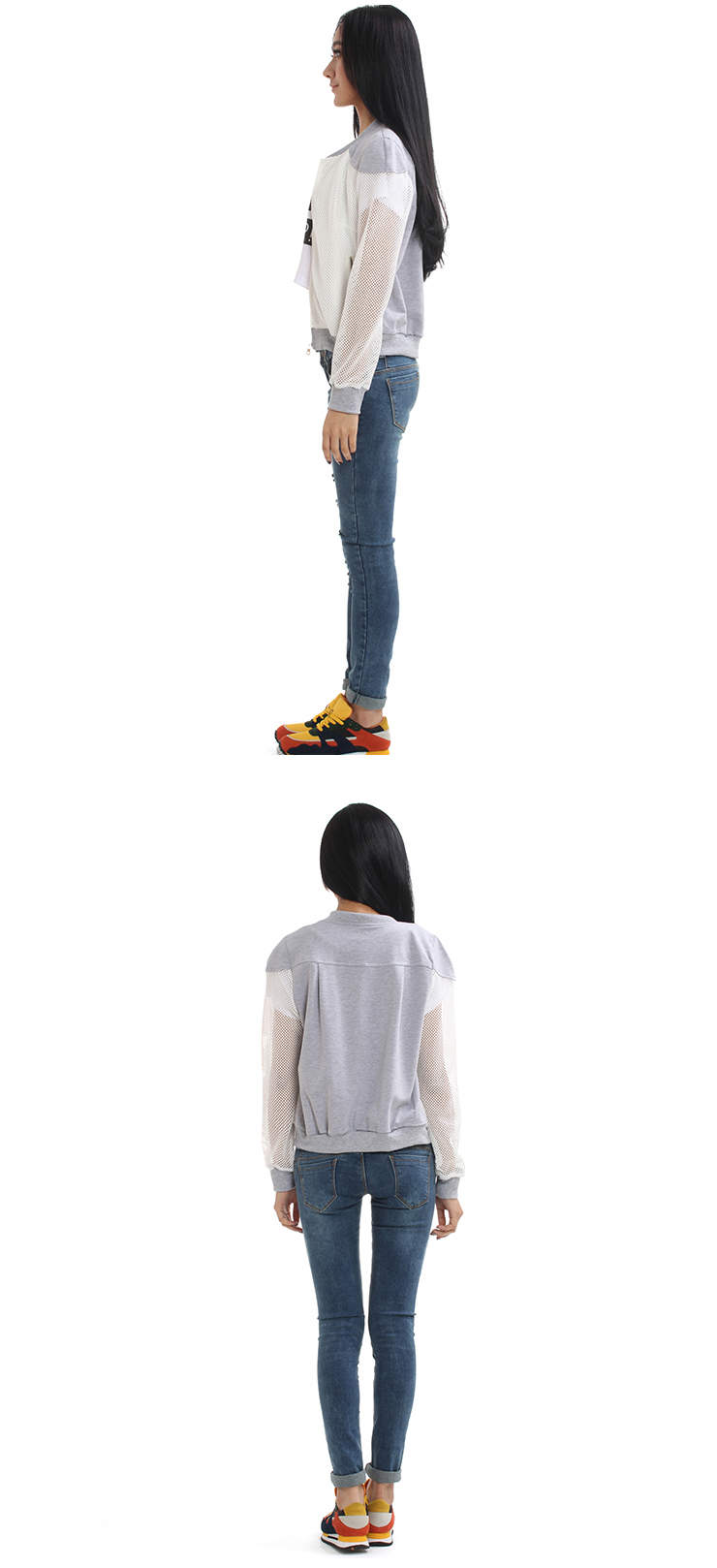 <em>西遇</em>(Westl<em></em>ink)2014春季新款 休闲镂空<em>拼接</em>女装