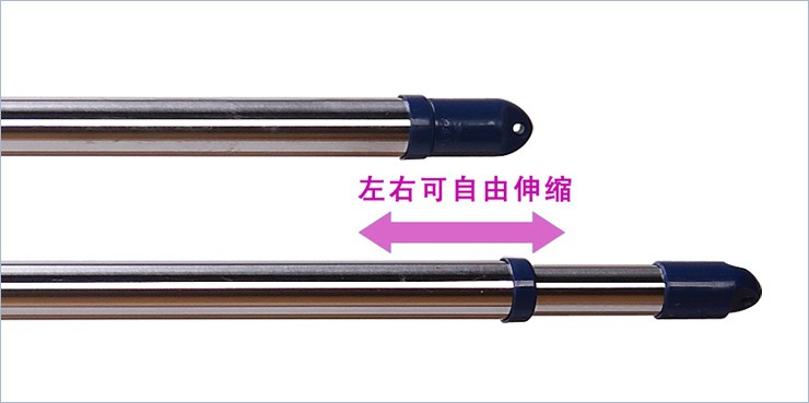 
                                        典尚智佳 不锈钢伸缩晾衣杆 3节组成 1.7--3米(MH-0310) 3米加粗C款0301                