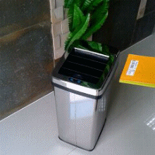 北窗间想 百叶窗电动感应垃圾桶 感应灵敏开合安静