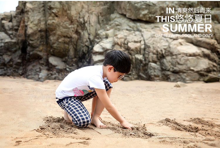 支持货到付款博士牛儿童休闲裤<em>男童短裤</em>中大童