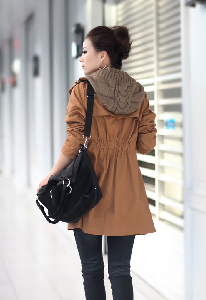 荷香艺梦新款30-<em>40岁</em>中年<em>女装</em>风衣女2013新款