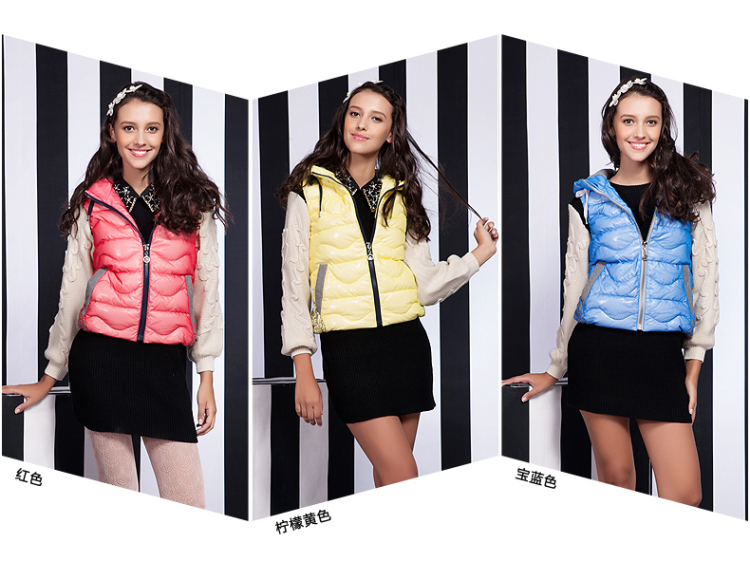 皮尔卡丹2013<em>女士短款羽绒服</em> 时尚休闲直筒型