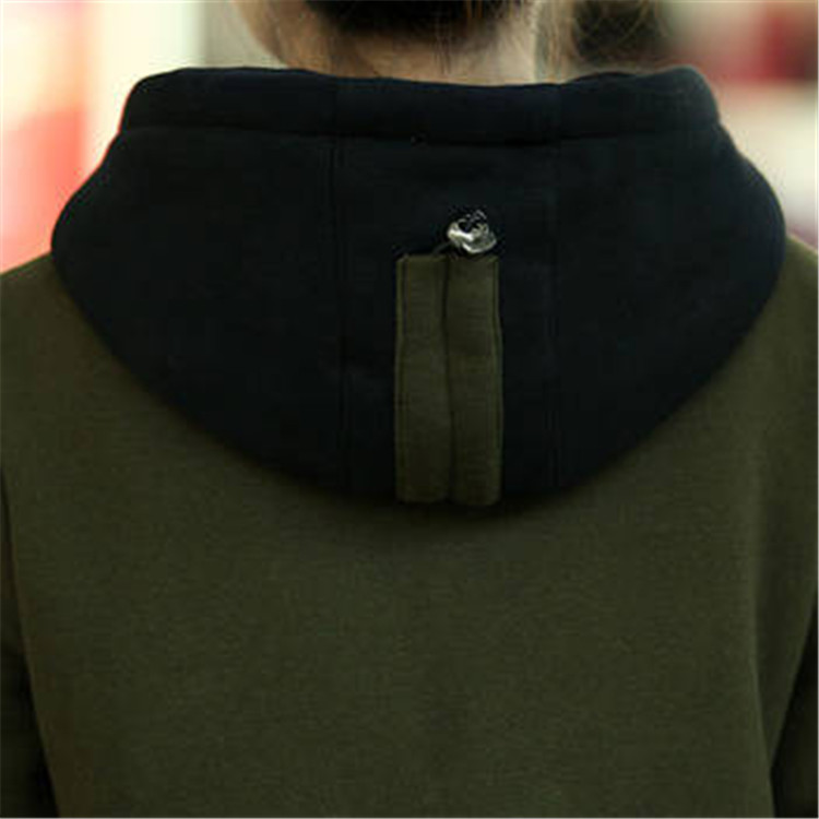 金黛伊 大码<em>开衫</em>女装加厚中<em>长款卫衣</em>女春秋装