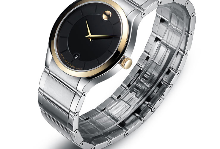 京东商城 摩凡陀Movado酷爵系列黑色石英男款