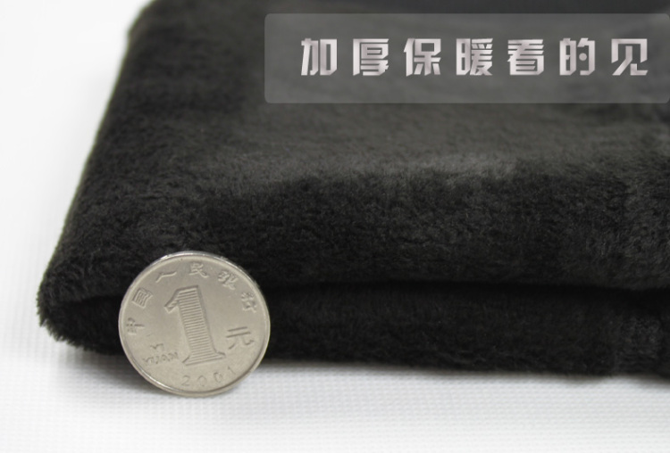 南极人女士打底裤 秋冬季加厚加绒顺滑显瘦九分保暖裤 黑色盒子装 均码