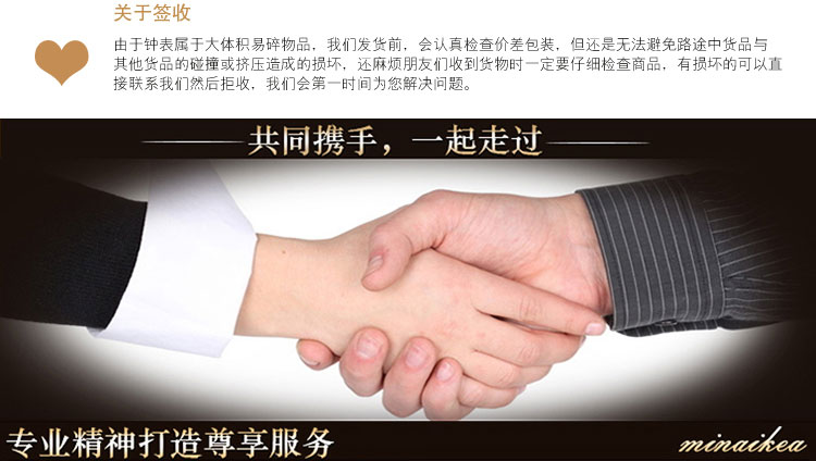 
                                        丽盛罗马假日欧式田园典雅顺双面挂钟树脂静音客厅钟表挂钟 B8140FS白色                