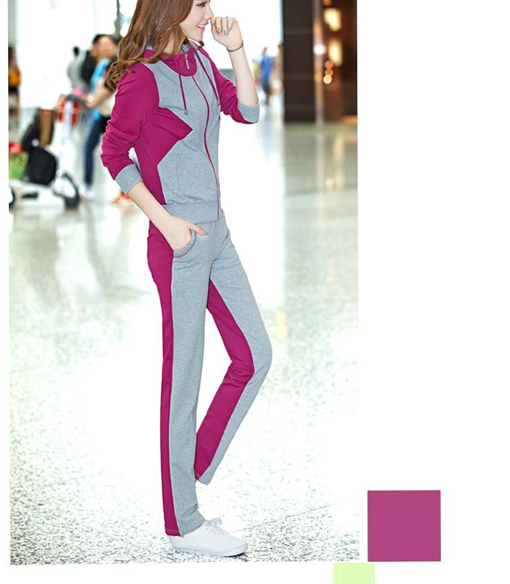 <em>货到付款</em>2014<em>春季女装</em>新款休闲两件套套装春