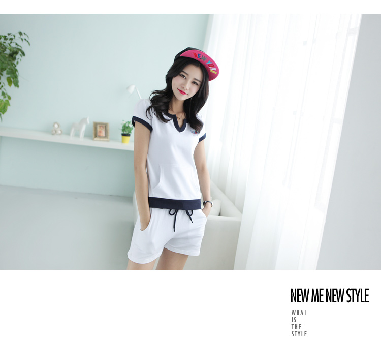 The Pei Ji 2015 summer leisure stylish short-sleeve shorts package students cotton jacket, Sport Kits female pink XXL pictures, price, brand platters! Elections are good character, the national distribution, so why buy now enjoy more preferential! Health