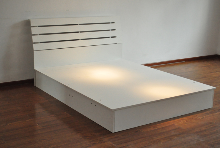 【美宅】卧房家具床 双人床 单人床 储物床 排骨