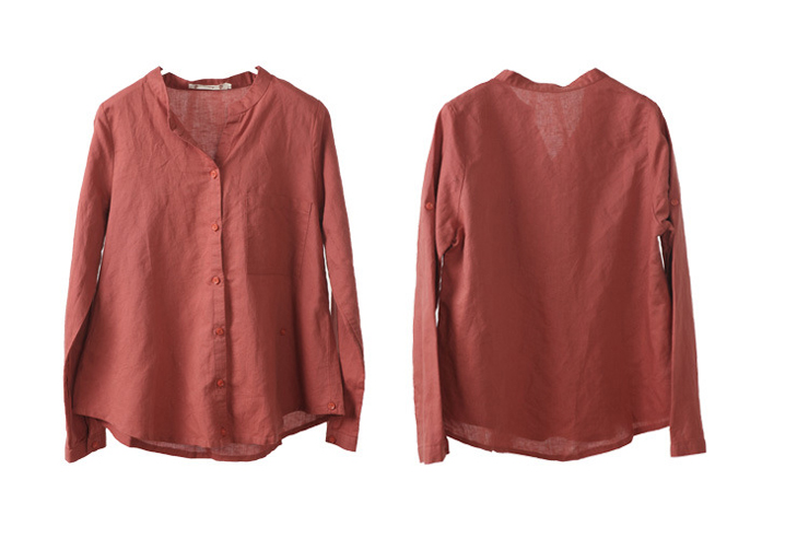 原创<em>棉麻</em>女装2013秋款上衣 <em>棉麻</em>长袖<em>衬衫女衬</em>