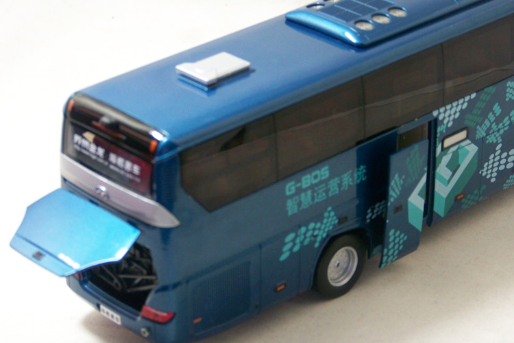 海格H92客车 大巴士模型 1:42 苏州金龙KLQ6