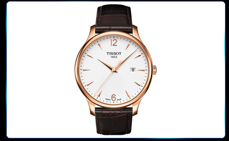京东商城 天梭TISSOT男表皮带石英男士手表T