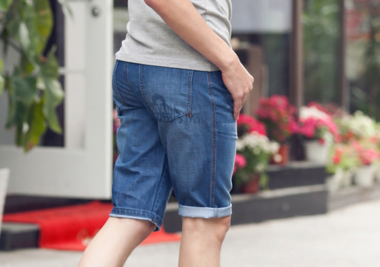 <em>男士牛仔</em>五分裤直筒性价比 <em>男士牛仔短裤</em>五分